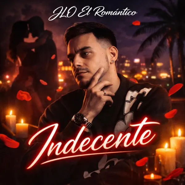 Portada del álbum Indecente de JLO El Romántico